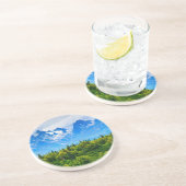 アラスカ威厳のあるな山 コースター (側面)