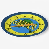 アラスカ寒暖計 ペーパープレート (アングル)