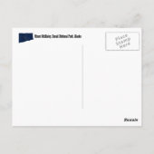 アラスカ山マッキンリーポストカード ポストカード (裏面)