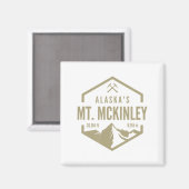 アラスカ山マッキンリー マグネット (正面/裏面)