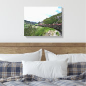 アラスカ山岳鉄道 キャンバスプリント (インサイチュ (寝室))