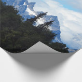 アラスカ山脈の写真 ラッピングペーパー (角)