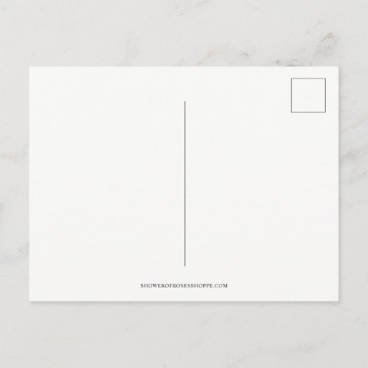 アラスカ山脈の私たちの女性のFireweed宗教的 ポストカード (裏面)