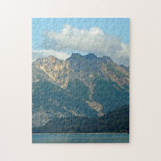 アラスカ山脈の風景写真 ジグソーパズル (縦)