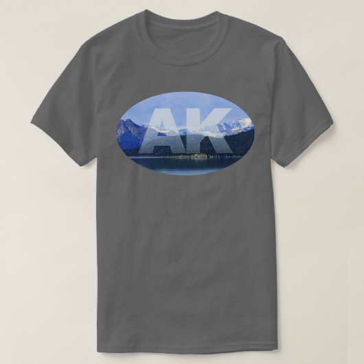 アラスカ山脈Tシャツ2 Tシャツ (デザイン正面)