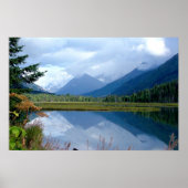 アラスカ山 ポスター (正面)