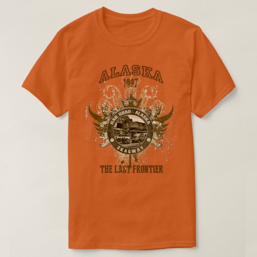 アラスカ岬1897 Tシャツ (デザイン正面)