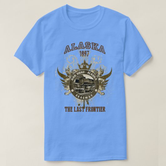 アラスカ岬1897 Tシャツ (デザイン正面)