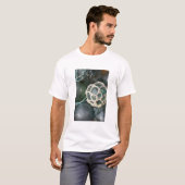 アラスカ州の多くのガラス製浮き玉 Tシャツ (正面フル)