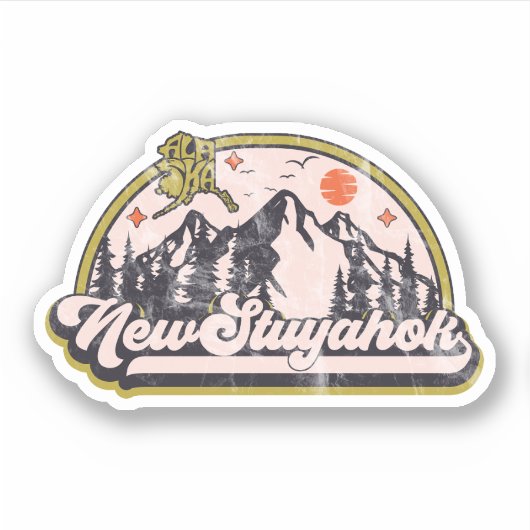 アラスカ州の新しいストヤホク シール (正面)