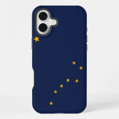 アラスカ州の旗 iPhoneケース (裏面)