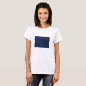 アラスカ州の旗 Tシャツ (正面フル)