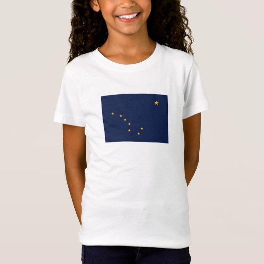 アラスカ州の旗 Tシャツ (正面)