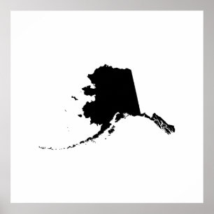 アラスカ州の概要 ポスター
