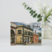 アラスカ州の自治体と特別区 ポストカード (スタンド正面)