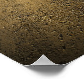 アラスカ州イーグルの未舗装の道路 ポスター (角)