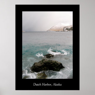 アラスカ州オランダハーバーBallyhoo Wirlpool ポスター