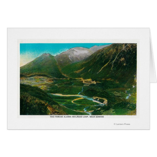 アラスカ州シーワード鉄道ループ (正面横)