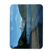 アラスカ州ジュノーのメンデンホール湖の風景 マグネット (縦)