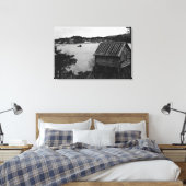 アラスカ州セルドヴィアの海からの眺め キャンバスプリント (インサイチュ (寝室))