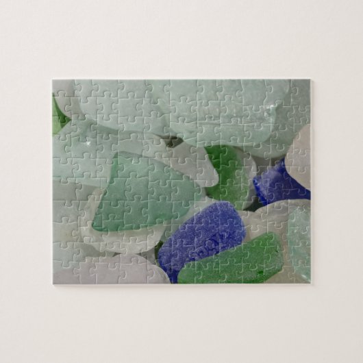 アラスカ州ビーチガラスの閉鎖 ジグソーパズル (横)