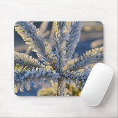 アラスカ州ホーマーの常緑樹の霜 マウスパッド (マウス)