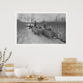 アラスカ州ランバードッグ・シワード ポスター (キッチン)