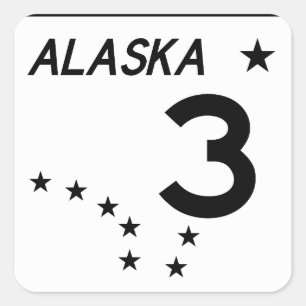 アラスカ州ルート3 スクエアシール