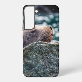 アラスカ州レスレクション湾のトド SAMSUNG GALAXY S22+ケース