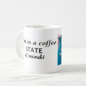 アラスカ州地図コーヒーマグ コーヒーマグカップ (正面左)