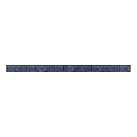 アラスカ州文字旗 サテンリボン (正面)