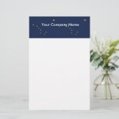 アラスカ州旗を持つ文房具 便箋 (スタンド正面)