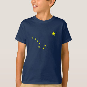 アラスカ州旗キッズTシャツ Tシャツ