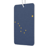 アラスカ州旗デザイン カーエアーフレッシュナー (左)