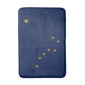 アラスカ州旗デザイン バスマット (正面縦)