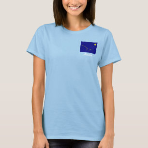 アラスカ州旗フリースジャケット Tシャツ