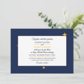 アラスカ州旗結婚旗 招待状 (スタンド正面)