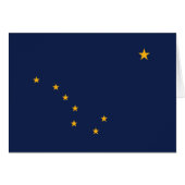 アラスカ州旗 (正面横)