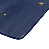 アラスカ州旗 カッティングボード (角)