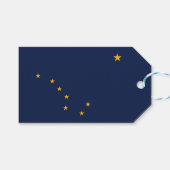 アラスカ州旗 ギフトタグ (正面(横))