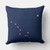 アラスカ州旗 クッション (裏面)