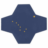 アラスカ州旗 サッカーボール (フラット)