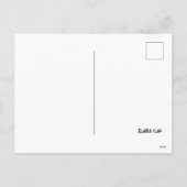 アラスカ州旗 シーズンポストカード (裏面)