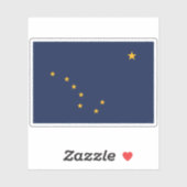 アラスカ州旗 シール (シート)