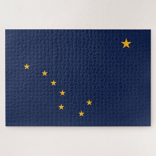 アラスカ州旗 ジグソーパズル (横)