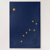 アラスカ州旗 ジグソーパズル (縦)