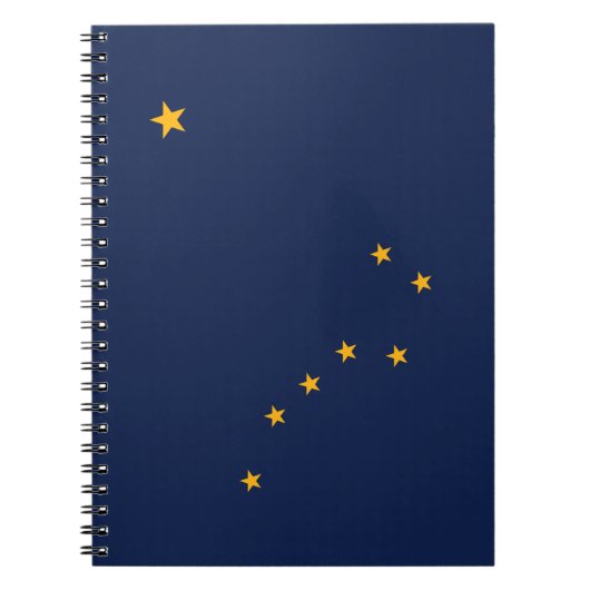 アラスカ州旗 ノートブック (正面)