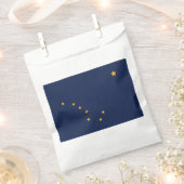 アラスカ州旗 フェイバーバッグ (クリップ留めされた状態)