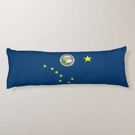 アラスカ州旗 ボディピロー (裏面)