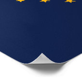 アラスカ州旗 ポスター (角)